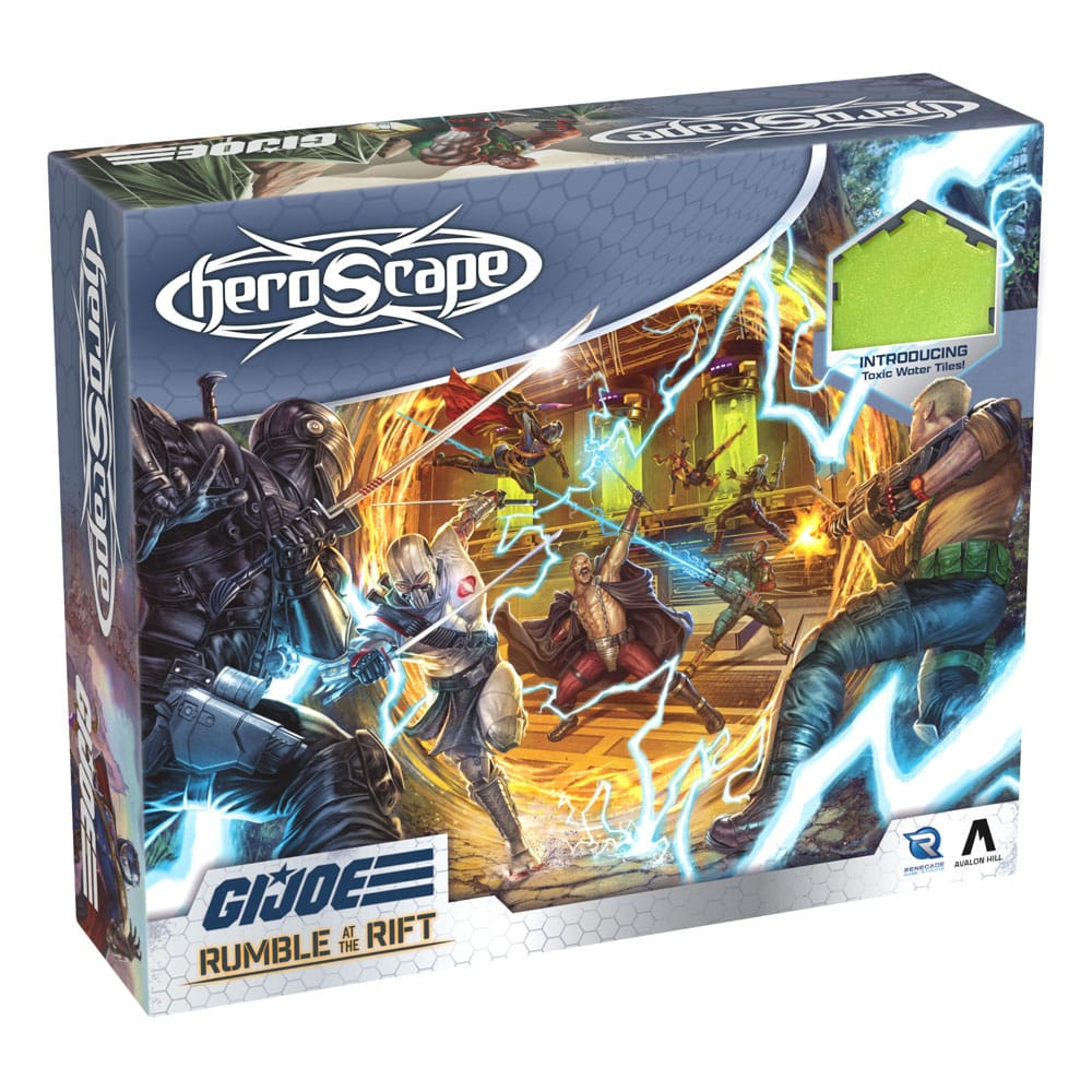 G.I. Joe Heroscape juego de mesa Rumble at the Rift Battle Box *Edición Inglés*