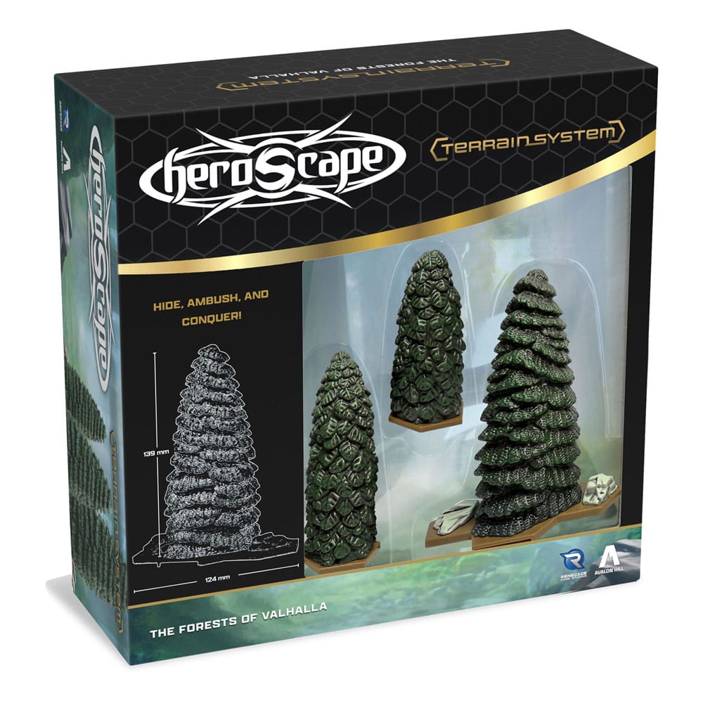 Heroscape expansión del terreno Forests of Valhalla *Edición Inglés* Frikytopia