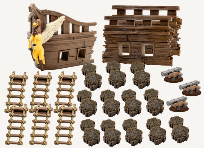 Heroscape expansión del terreno Shores of Valhalla *Edición Inglés*
