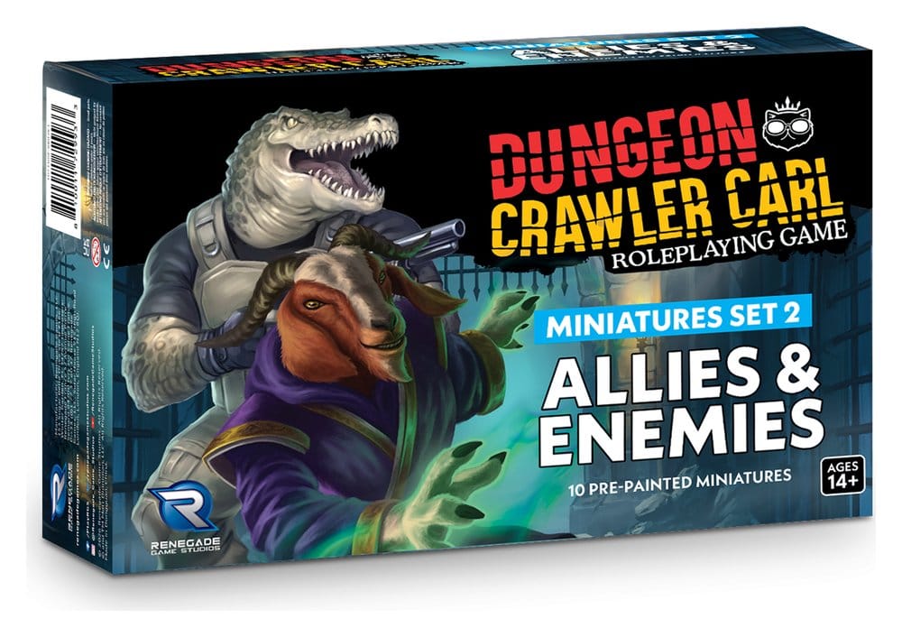 Dungeon Crawler Carl Set de Miniaturas 2 Enemies & Allies Frikytopia