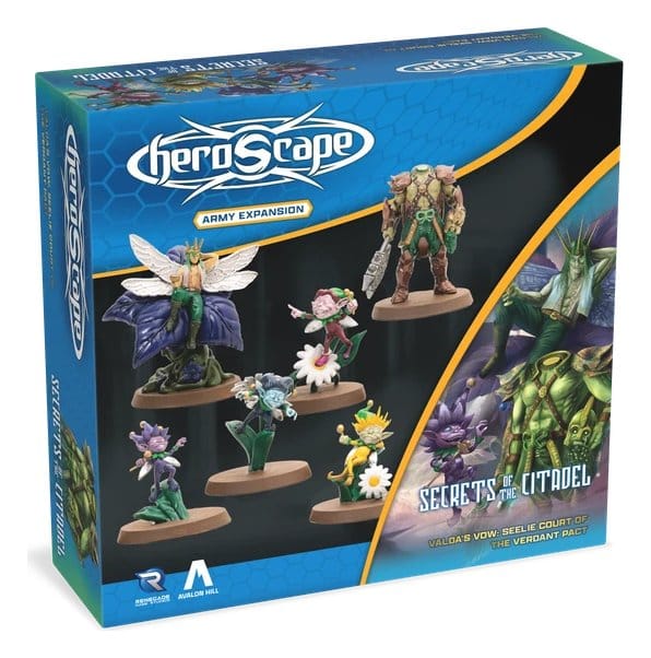 Heroscape Expansão de exército Seelie Court of the Verdant Pact Standard Edition *Edição Inglês*