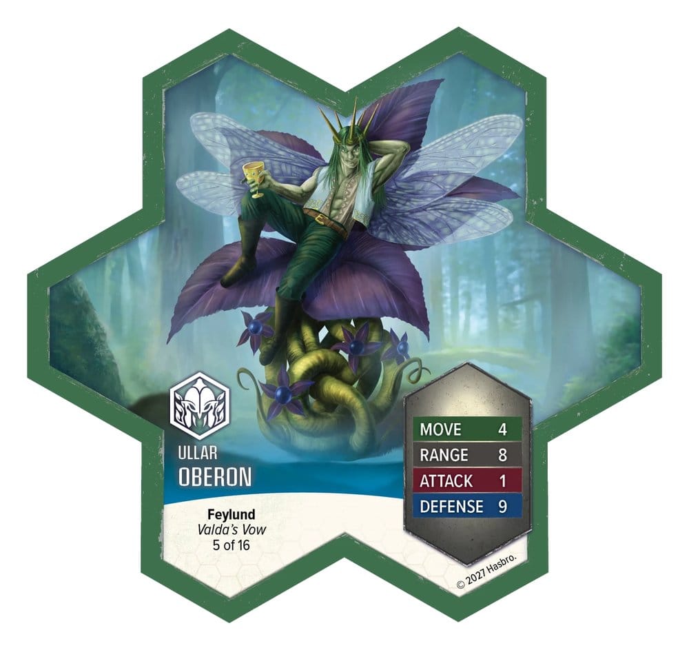 Heroscape Expansão de exército Seelie Court of the Verdant Pact Standard Edition *Edição Inglês*