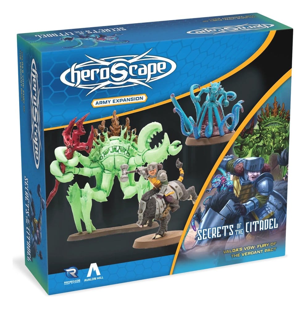 Heroscape Expansão de exército Fury of the Verdant Pact Standard Edition *Edição Inglês*