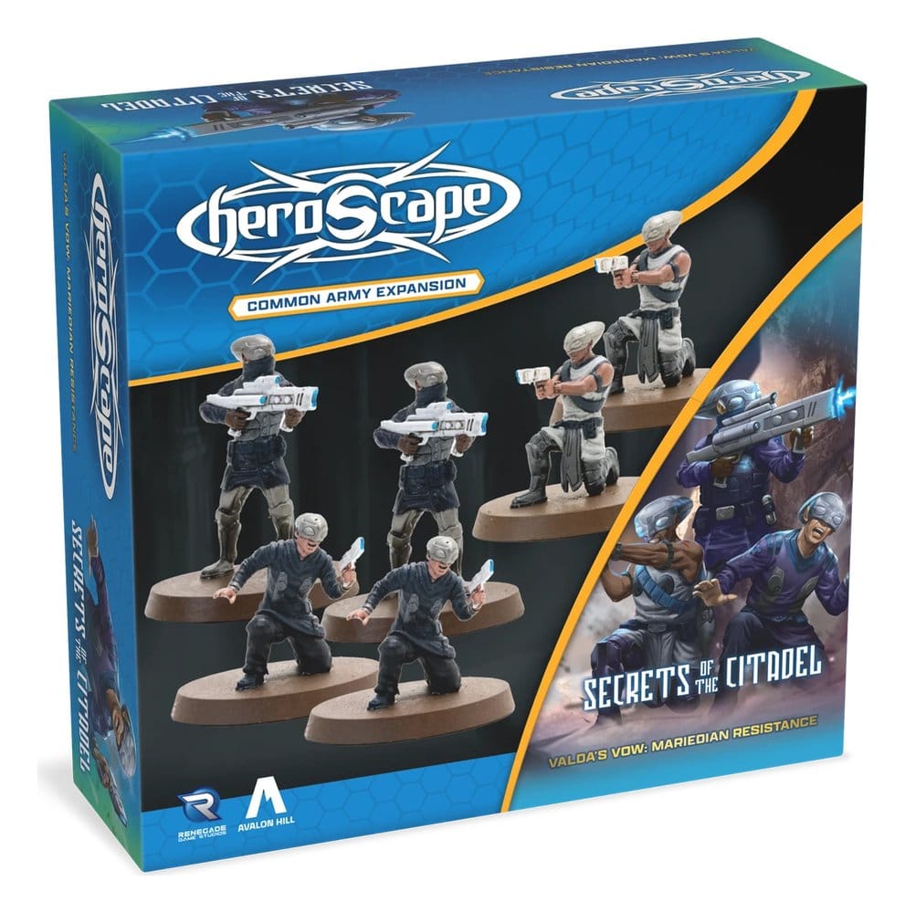 Heroscape Expansão de exército Mariedian Resistance Fighters Standard Edition *Edição Inglês* Frikytopia