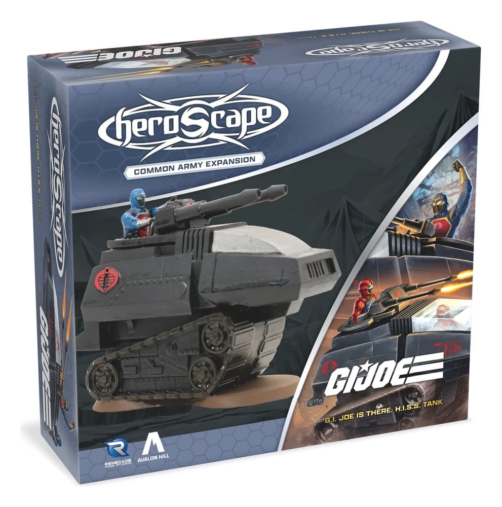 G.I. JOE Heroscape Expansão de exército H.I.S.S. Tank Standard Edition *Edição Inglês*