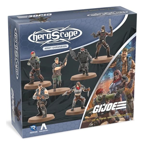 G.I. JOE Heroscape Expansão de exército Mission Specialists Standard Edition *Edição Inglês* Frikytopia