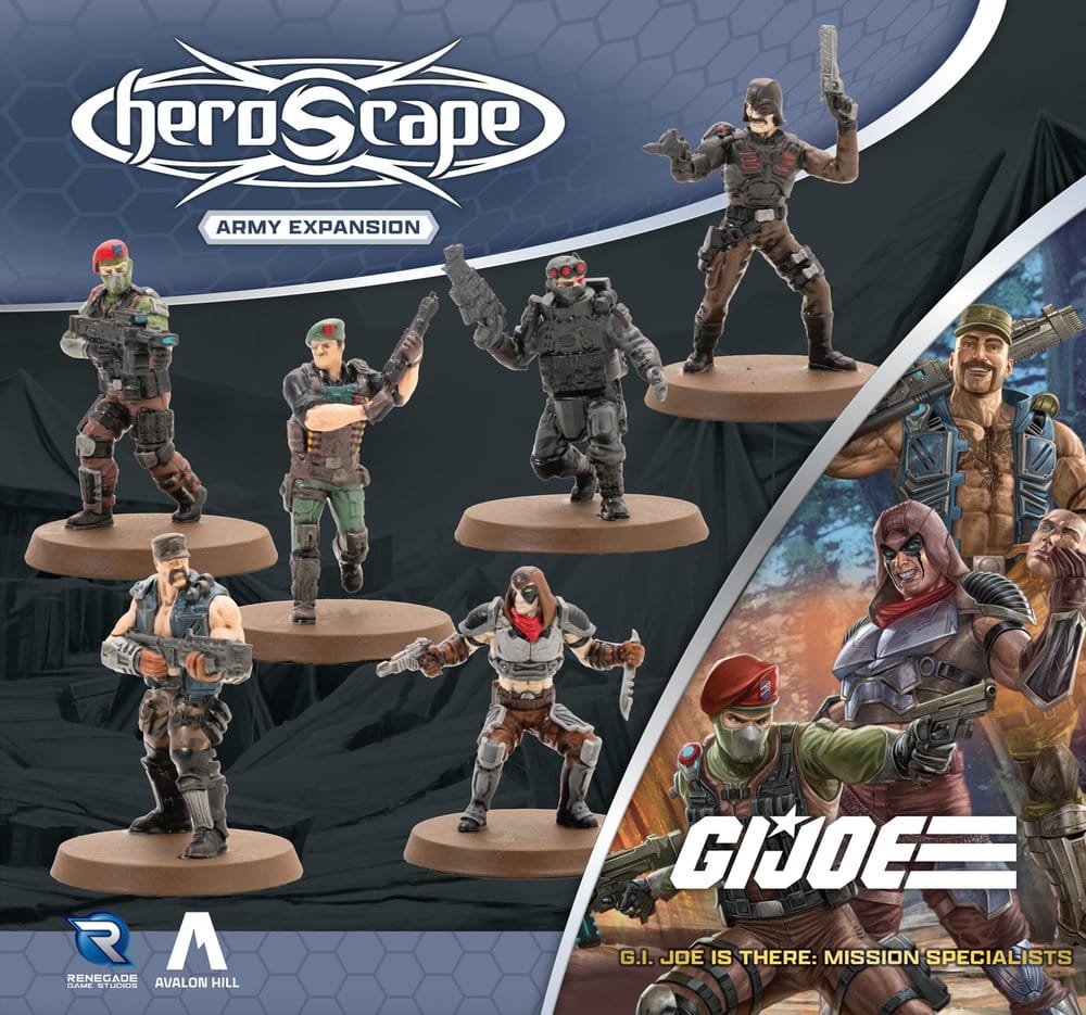 G.I. JOE Heroscape Expansão de exército Mission Specialists Standard Edition *Edição Inglês*