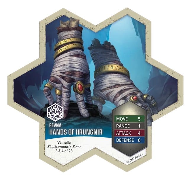 Heroscape Expansão de exército Awakened Ancient of the Umbral Covenant – Standard Edition *Edição Inglês*