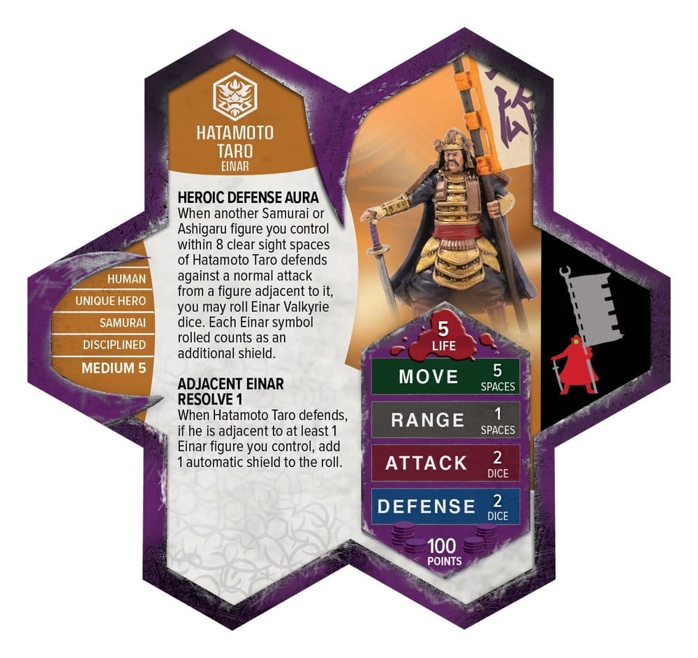Heroscape Expansão do Exército Einar High Command Remastered – Standard Edition *Edição Inglês*