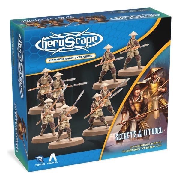 Heroscape Expansão de exército Ashigaru Yari Remastered Standard Edition *Edição Inglês*