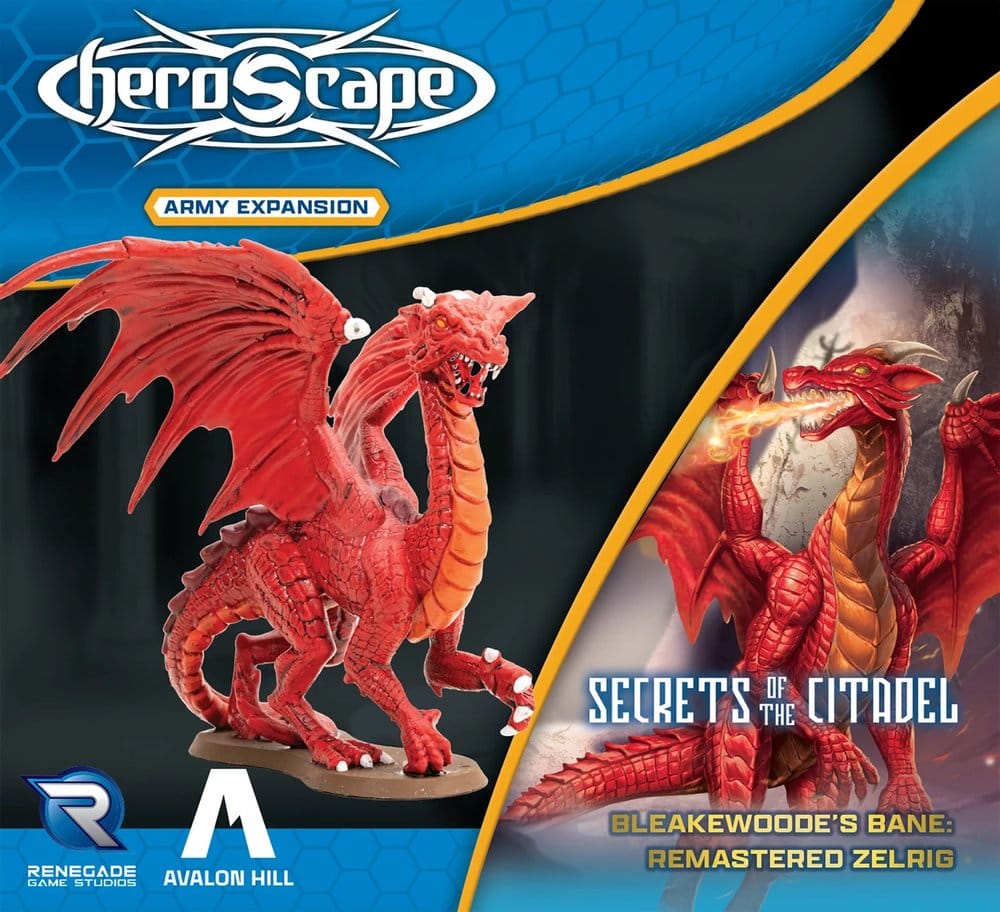 Heroscape Expansão de exército Zelrig Remastered Standard Edition *Edição Inglês*
