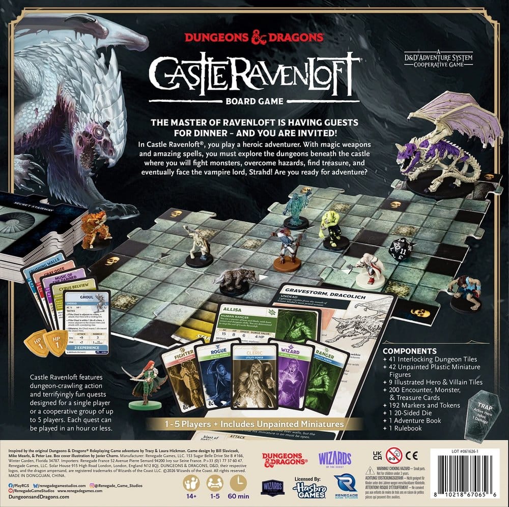 Dungeons & Dragons Juego de mesa Castle Ravenloft *Edición Inglés*