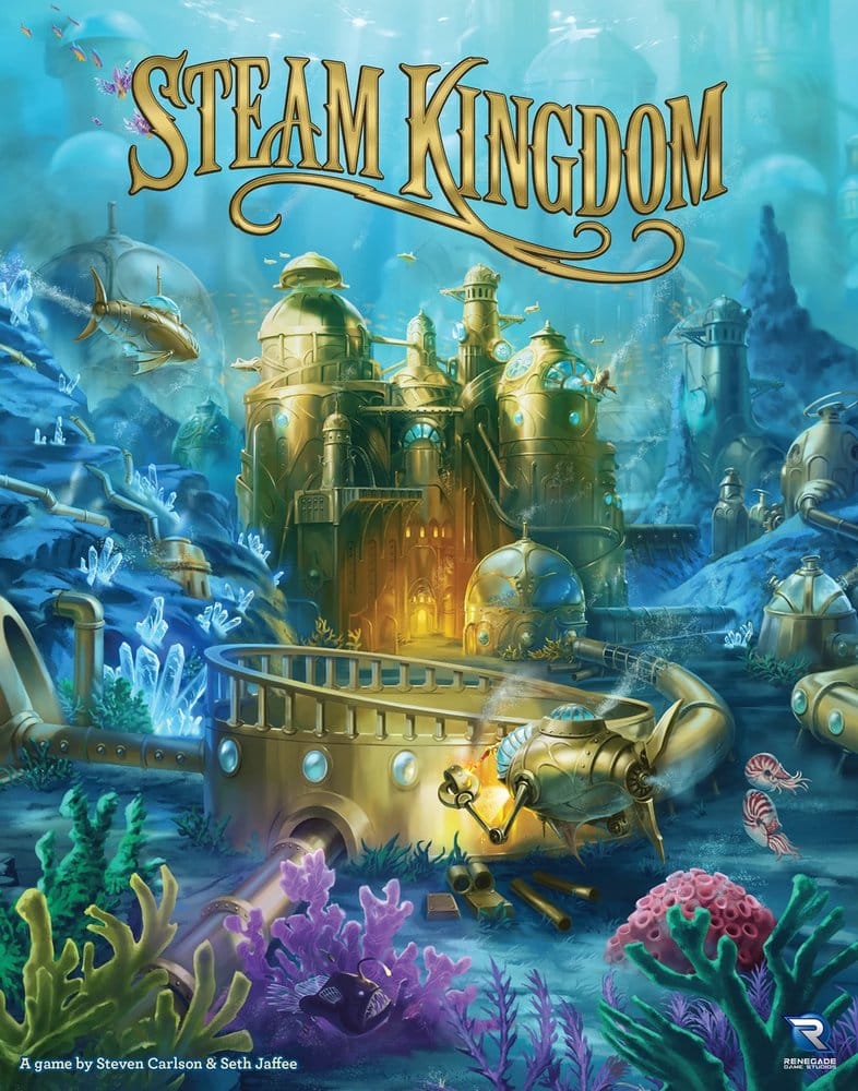 Steam Kingdom Jogo de tabuleiro *Edição Inglês*