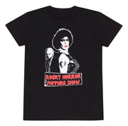 Rocky Horror Picture Show T-shirt Frank N Niff Black Tamanho S