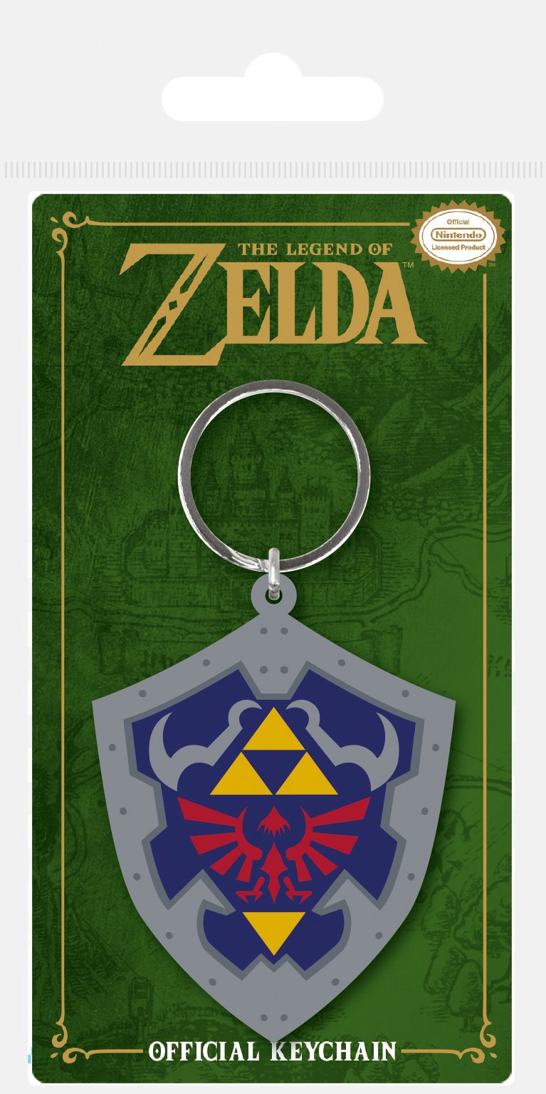 LEGEND OF ZELDA HYLIAN SHIELD Llavero Frikytopia