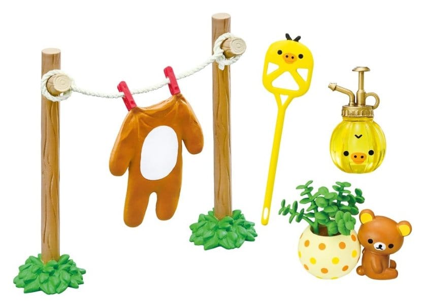 Rilakkuma Figuras Mini Washroom Blind Box Display (6)