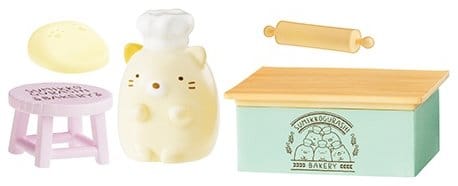 Sumikko Gurashi Figuras Mini Bakery Blind Box Display (8)