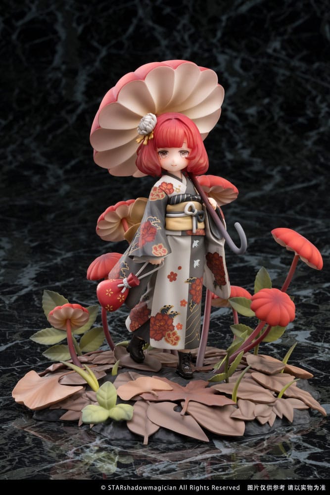 The Mushroom Girls Estatua PVC 1/1 No.6 Marasmius Haematocephalus 23 cm Frikytopia