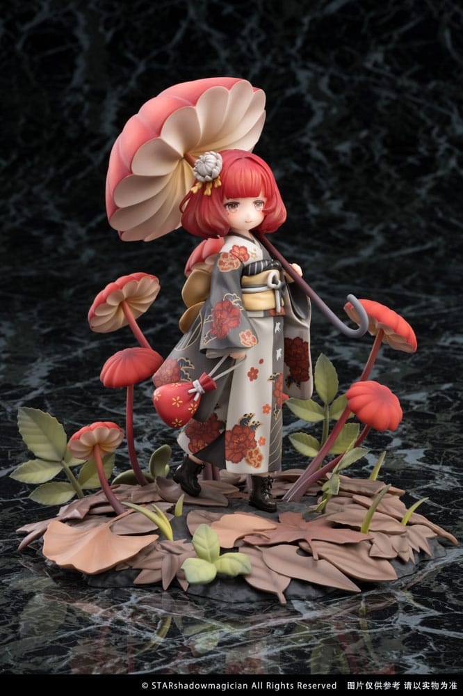The Mushroom Girls Estatua PVC 1/1 No.6 Marasmius Haematocephalus 23 cm