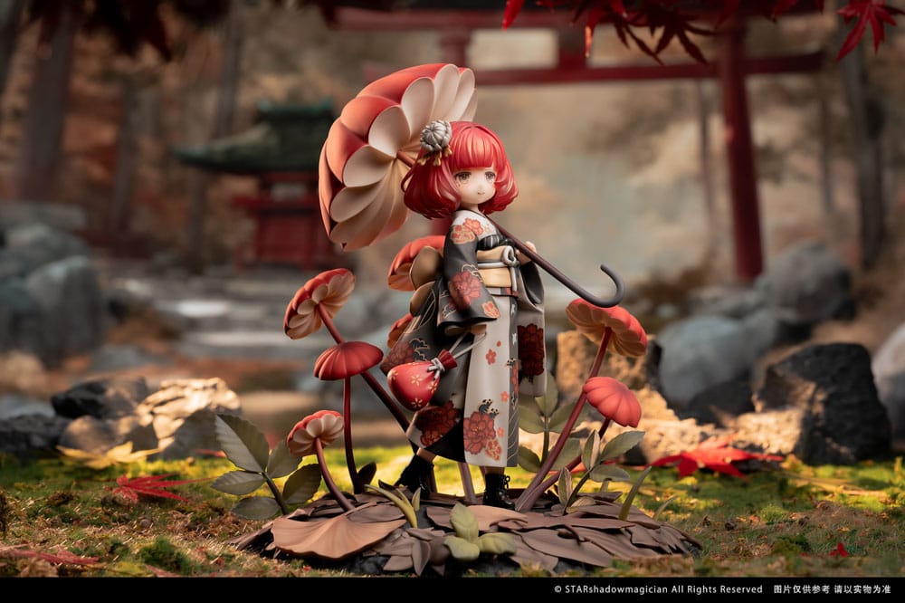The Mushroom Girls Estatua PVC 1/1 No.6 Marasmius Haematocephalus 23 cm