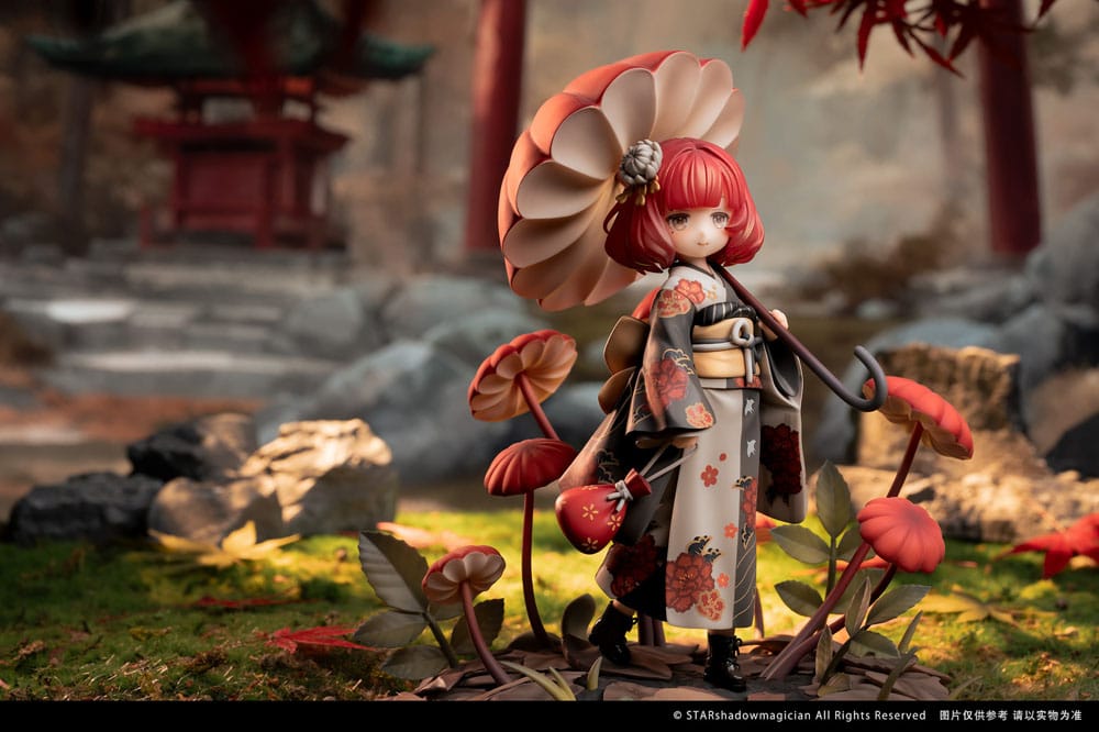 The Mushroom Girls Estatua PVC 1/1 No.6 Marasmius Haematocephalus 23 cm