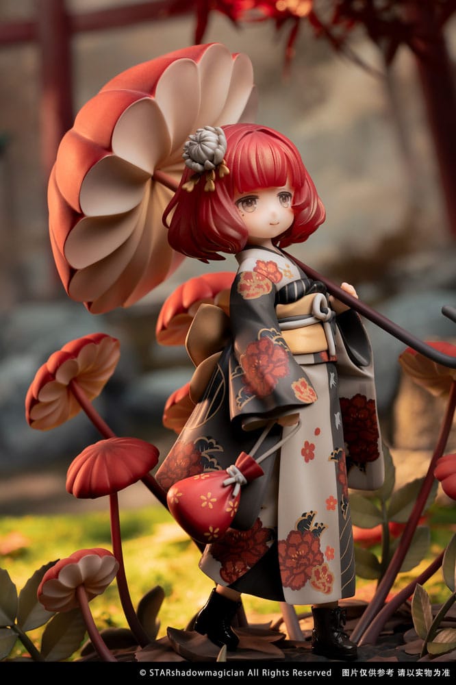 The Mushroom Girls Estatua PVC 1/1 No.6 Marasmius Haematocephalus 23 cm