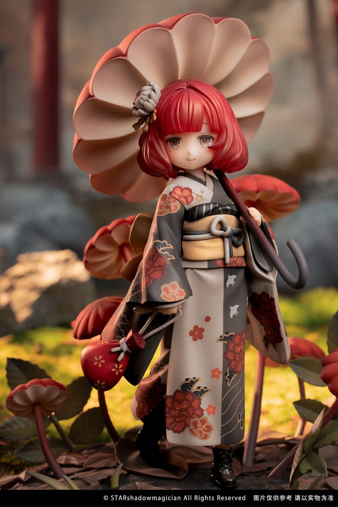 The Mushroom Girls Estatua PVC 1/1 No.6 Marasmius Haematocephalus 23 cm