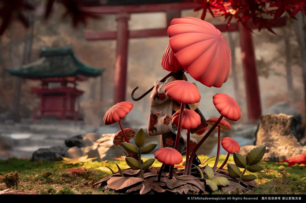The Mushroom Girls Estatua PVC 1/1 No.6 Marasmius Haematocephalus 23 cm