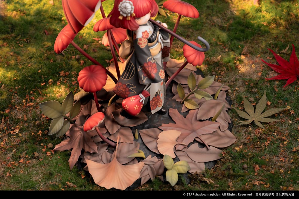 The Mushroom Girls Estatua PVC 1/1 No.6 Marasmius Haematocephalus 23 cm