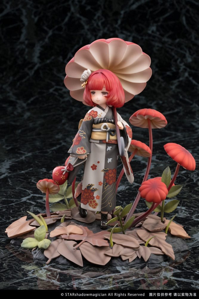 The Mushroom Girls Estatua PVC 1/1 No.6 Marasmius Haematocephalus 23 cm