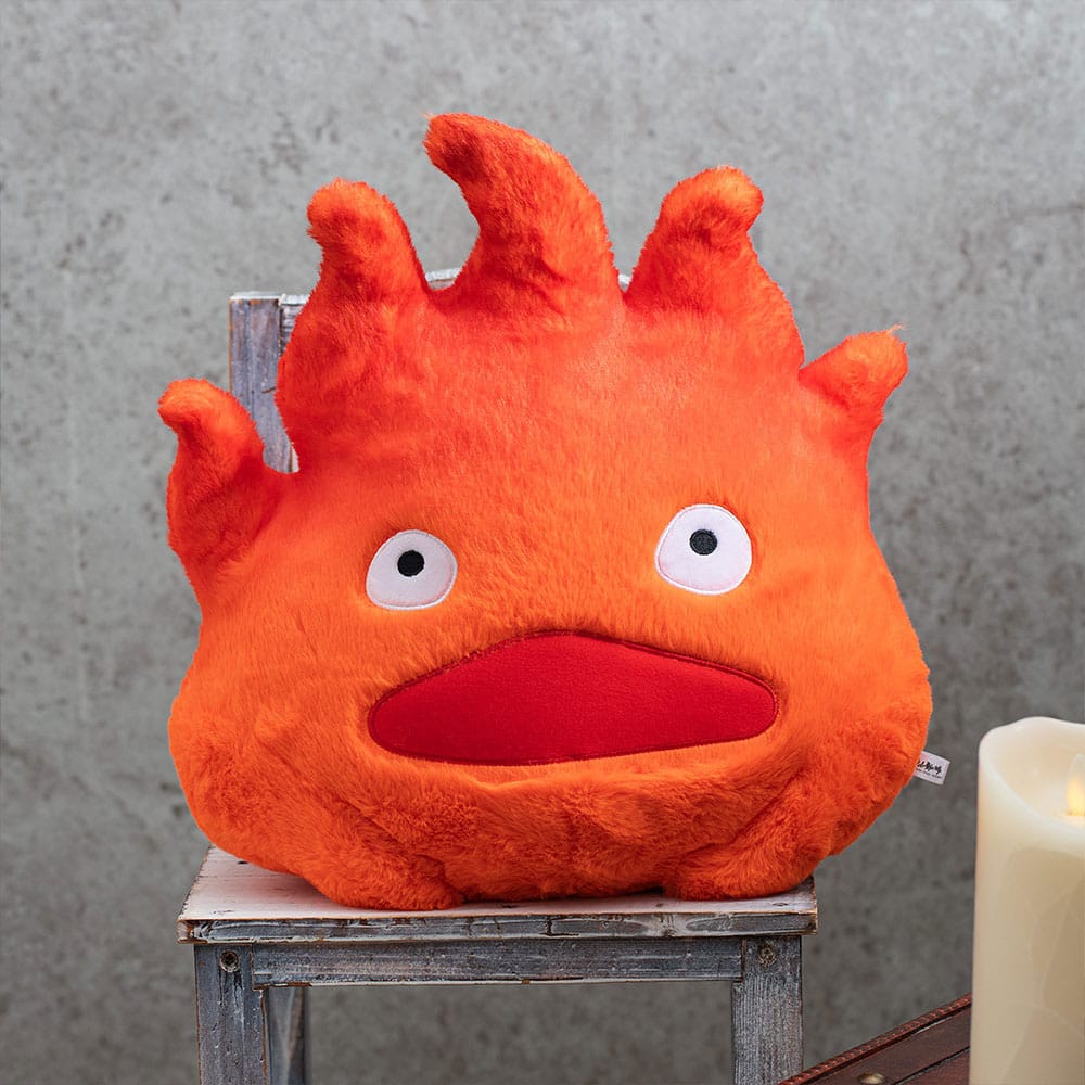 El castillo caminante de Howl Figura de peluche Calcifer 31 cm Frikytopia
