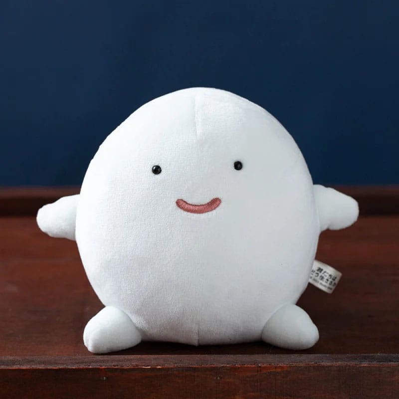 El chico y la garza Figura de peluche Warawara Smiling 14 cm