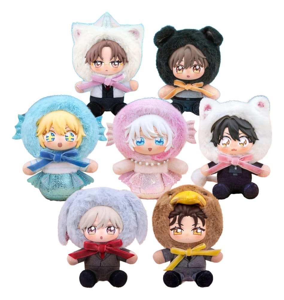 The Falling Merman Peluches con cara de vinilo Cajas Sorpresas 10 cm Expositor (6) Frikytopia