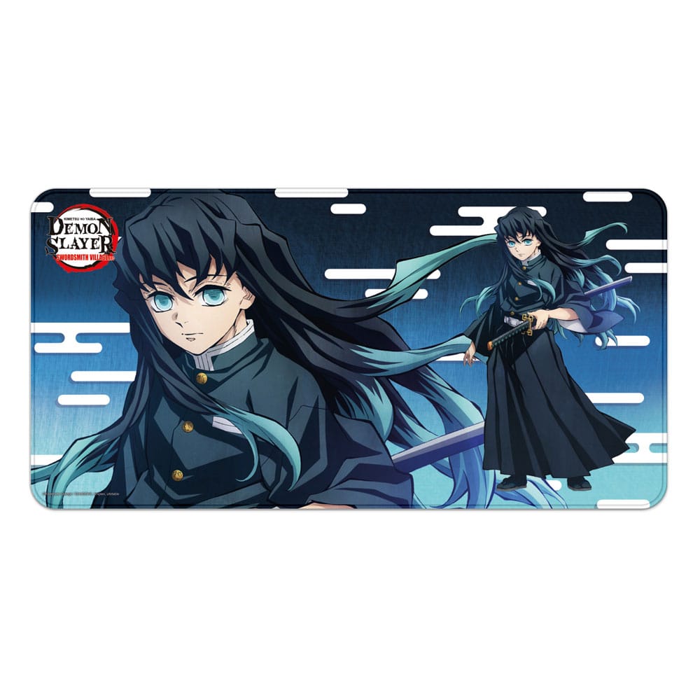 Demon Slayer: Kimetsu no Yaiba XXL Alfombrilla de ratón Muichiro Tokito 80 x 40 cm Frikytopia