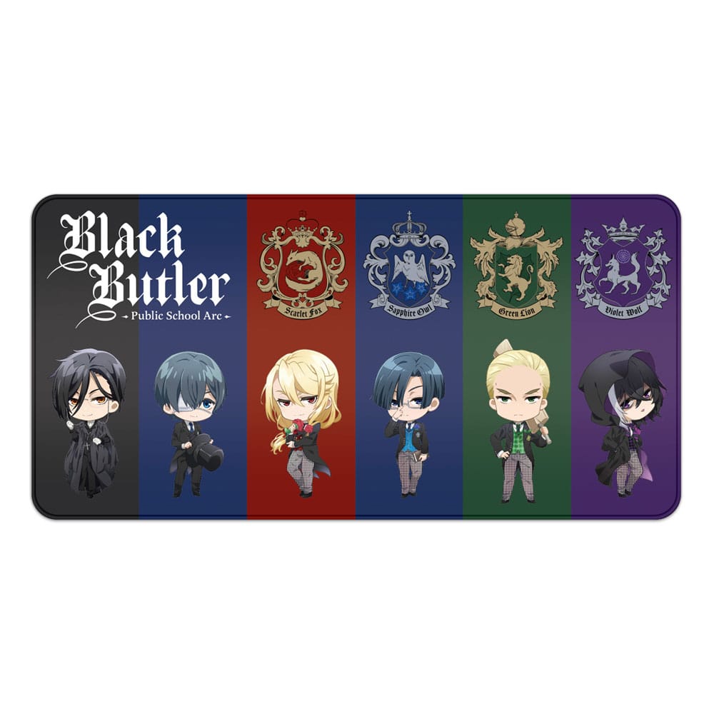 Black Butler XXL Alfombrilla de ratón Chibi & Emblem