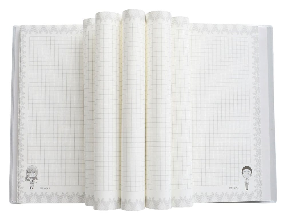My Dress-Up Darling cuaderno de tapa blanda a cuadros DIN A5 Holographic
