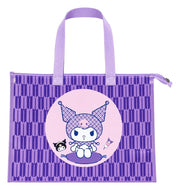 Sanrio Bolsa de Compras de PVC Kuromi Japanese 49 x 36 x 10 cm