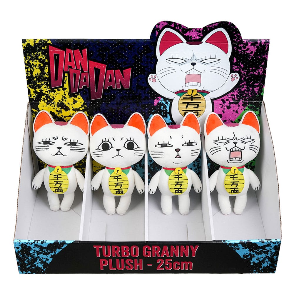 Dandadan Peluches Turbo Granny  23 cm Expositor (12) Frikytopia
