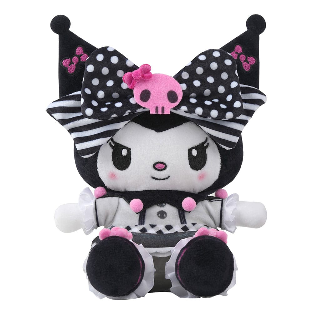 Sanrio Peluche Pink Black Party Series Kuromi L 22 cm