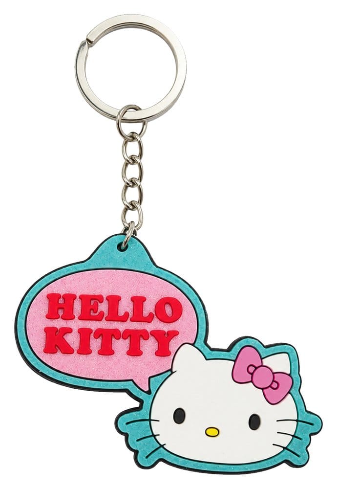 Sanrio Llavero caucho Hello Kitty 5,5 cm Frikytopia