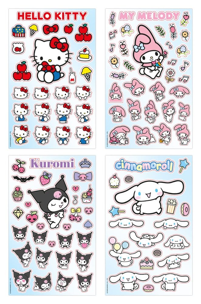 Sanrio Pegatinas Hello Kitty & Friends 04 Basic Frikytopia