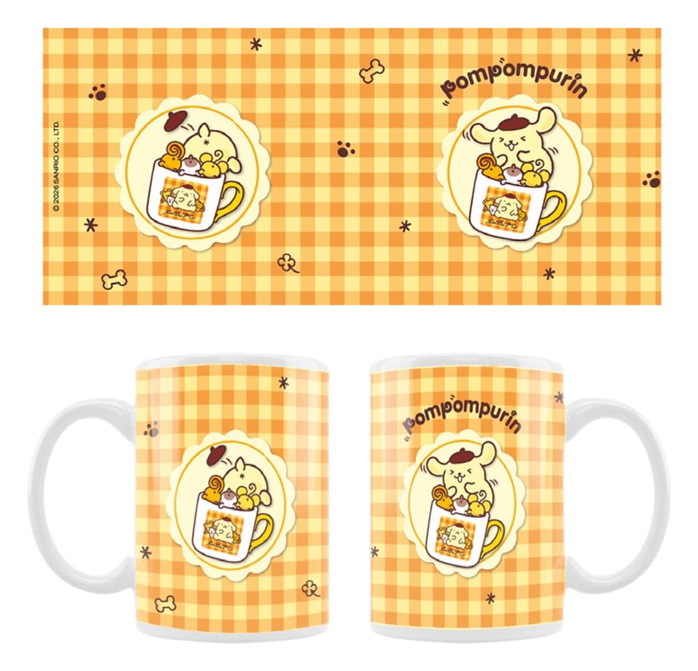 Sanrio Taza Pompompurin Squishy Cute Purin 03 Frikytopia