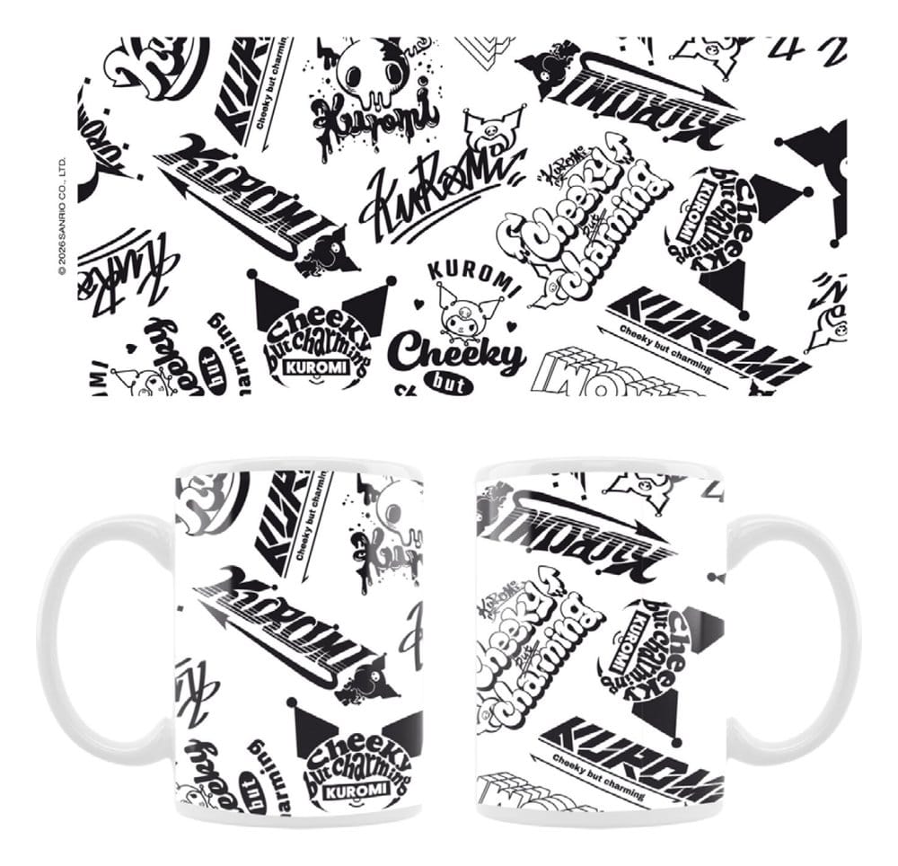 Sanrio Taza Kuromi Street logos Frikytopia