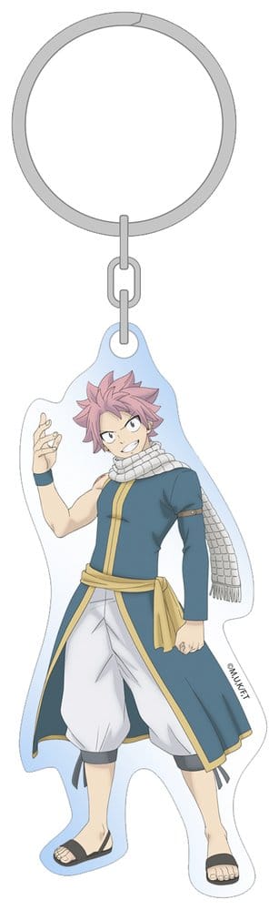 Fairy Tail: 100 Years Quest Porta-chaves de acrílico Natsu 8 cm Frikytopia