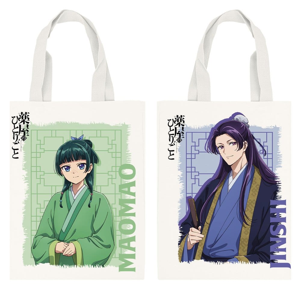 Los diarios de la boticaria Bolsa de tela Maomao & Jinshi 35 x 43 cm Frikytopia