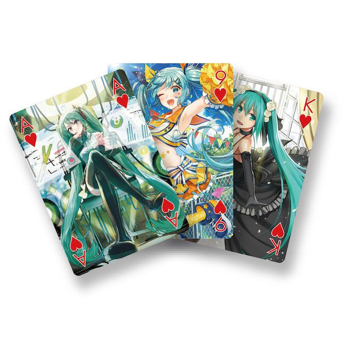 Hatsune Miku Baraja de Naipes Miku Styles Frikytopia