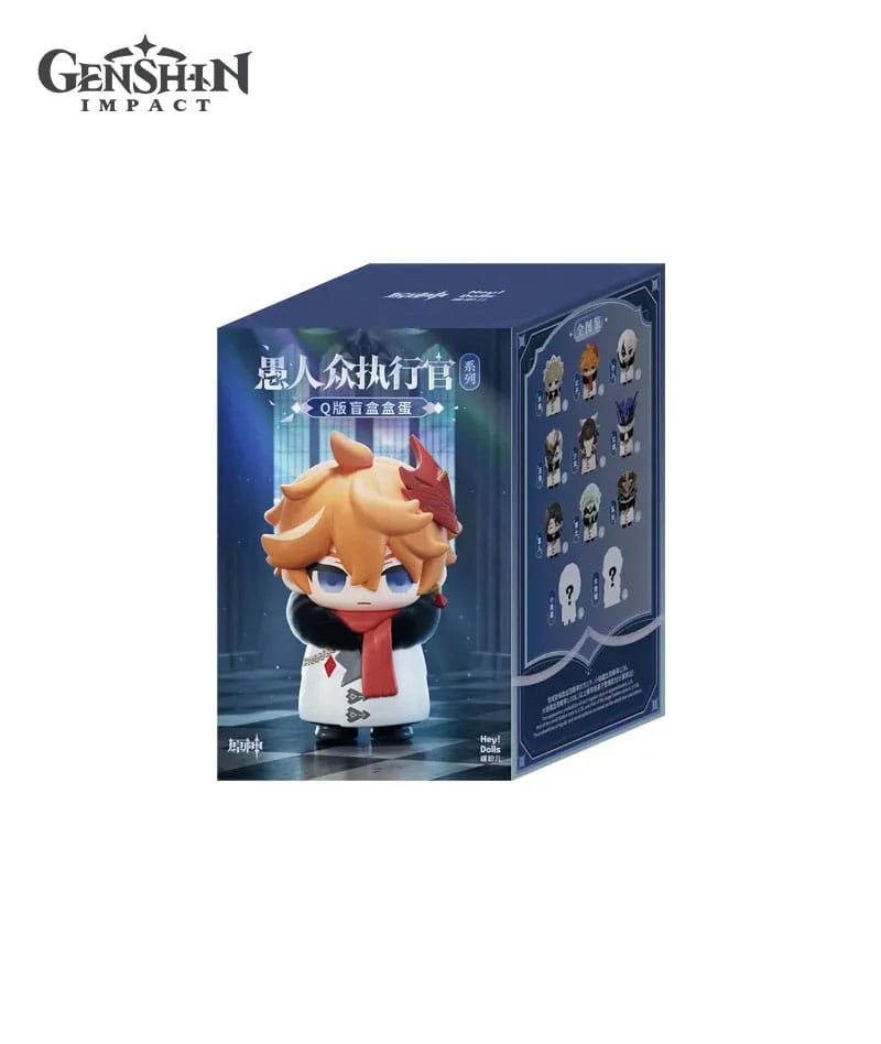 Genshin Impact Minifiguras Fatui Harbingers Chibi Design 7 cm Cajas Sorpresas Expositor (9)