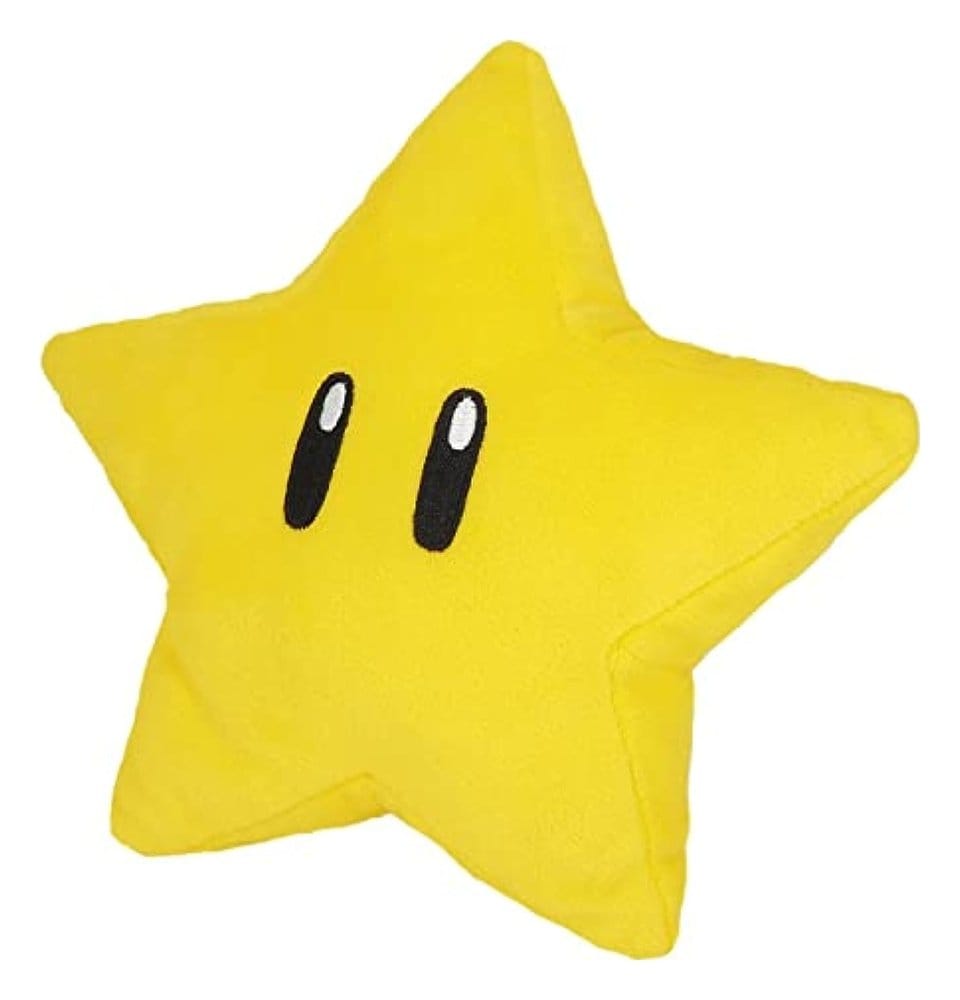 Super Mario Peluche Superestrella 18 cm Frikytopia