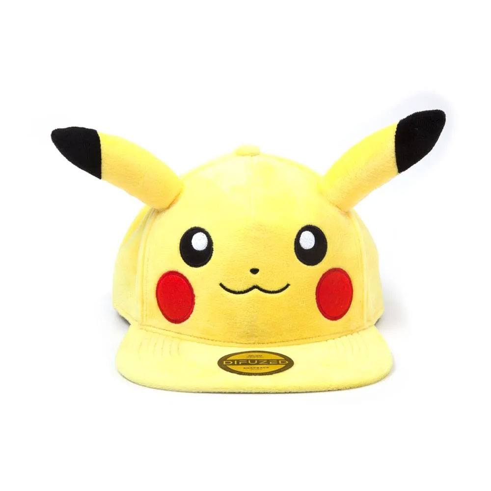 Pokémon Gorra Peluche Snapback Embarrassed Pikachu