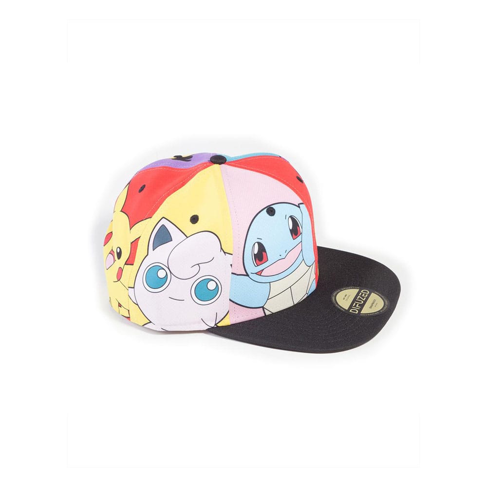 Pokémon Gorra Snapback Multi Pop Art